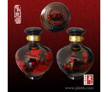 景德镇陶瓷酒罐生产厂家，周年庆典礼品小酒罐定制