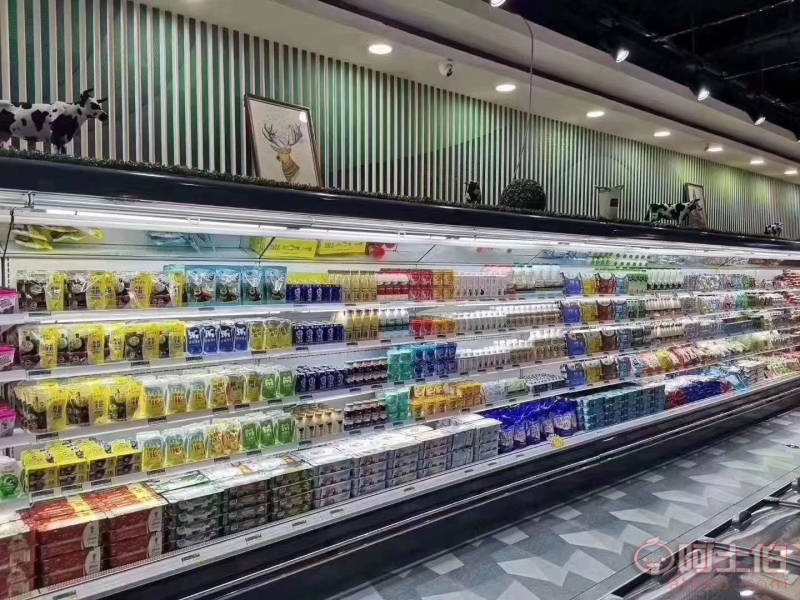超市风幕柜商用立式冷风柜保鲜冷藏柜供应厂家 详情图2