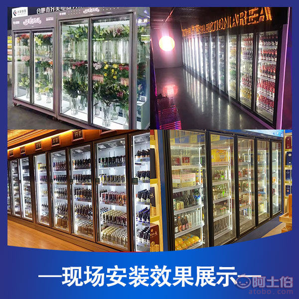 郑州商超冷链超市后补式冷库饮料展示柜 详情图5