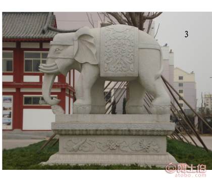 惠安海亨石雕、石雕大象、六牙象
